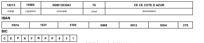 IBAN CE COMITÉ VAR