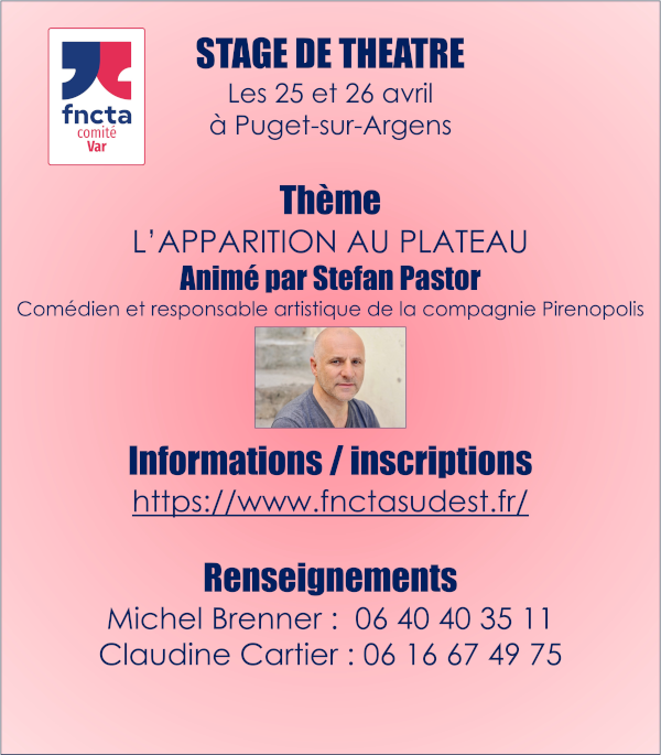 stage avril Stefan Pastor